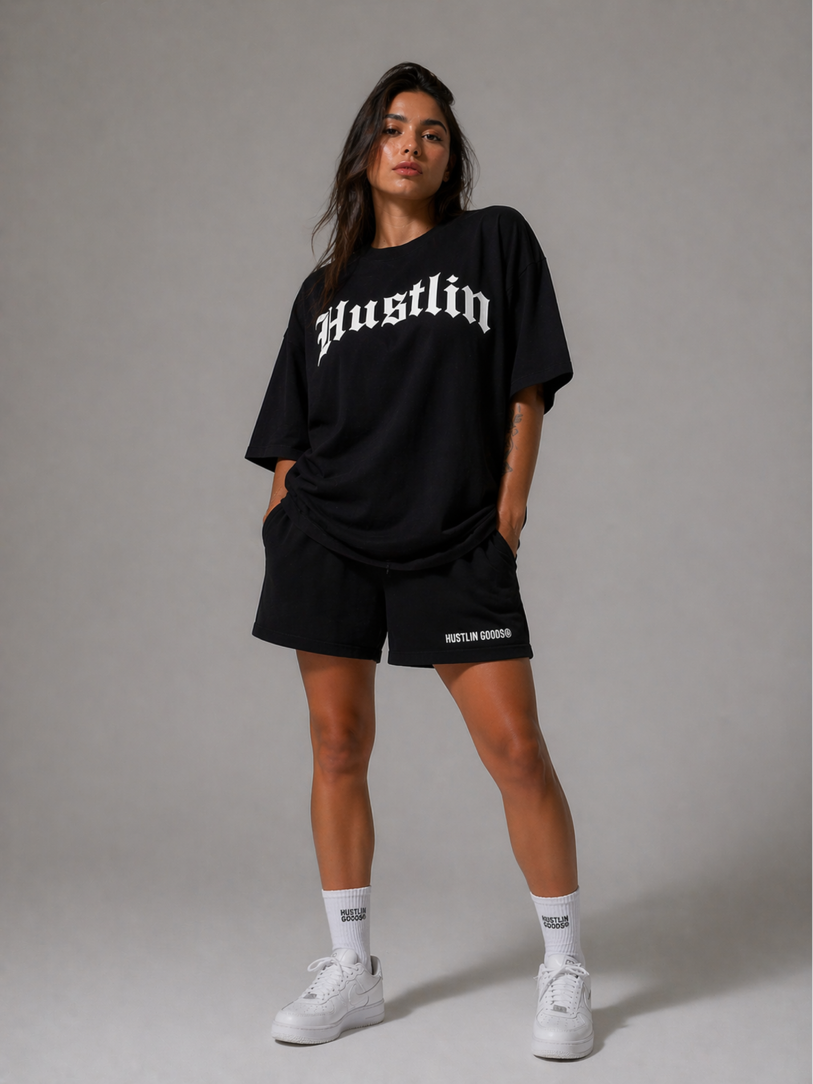 Camiseta Oversized - Hustlin Gothic - Imagem 7