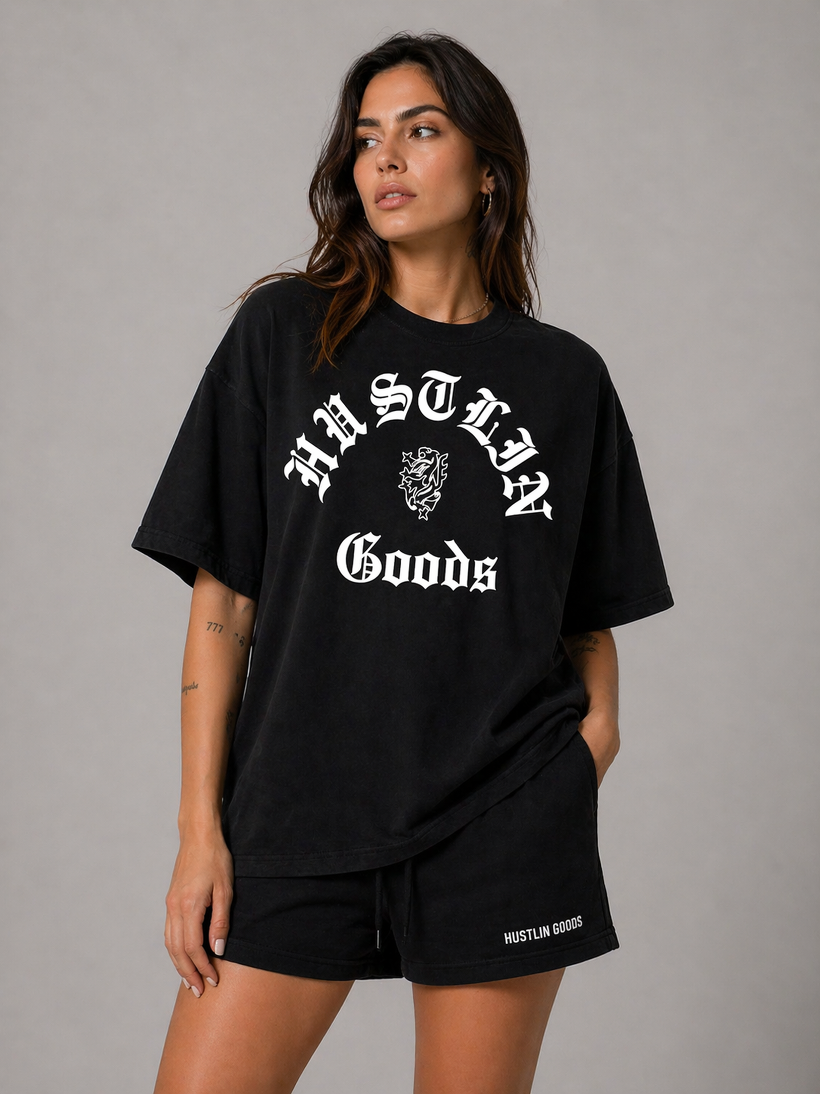Camiseta Oversized - Hustlin Calle - Imagem 6