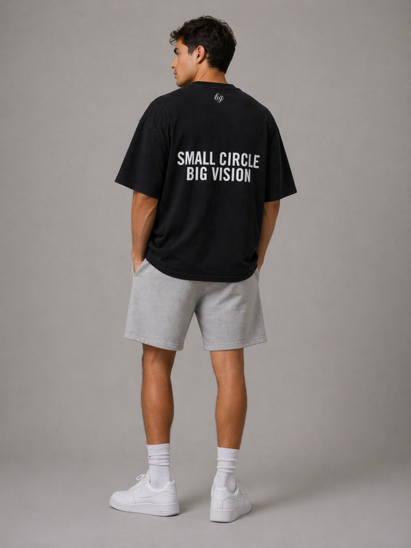 Camiseta Oversized - Small Circle