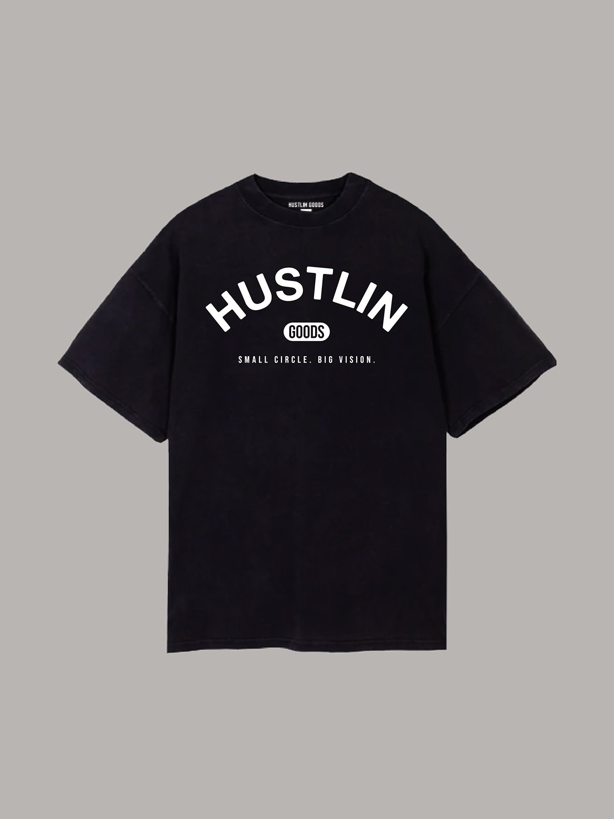 Camiseta Oversized Hustlin Campus - Imagem 4