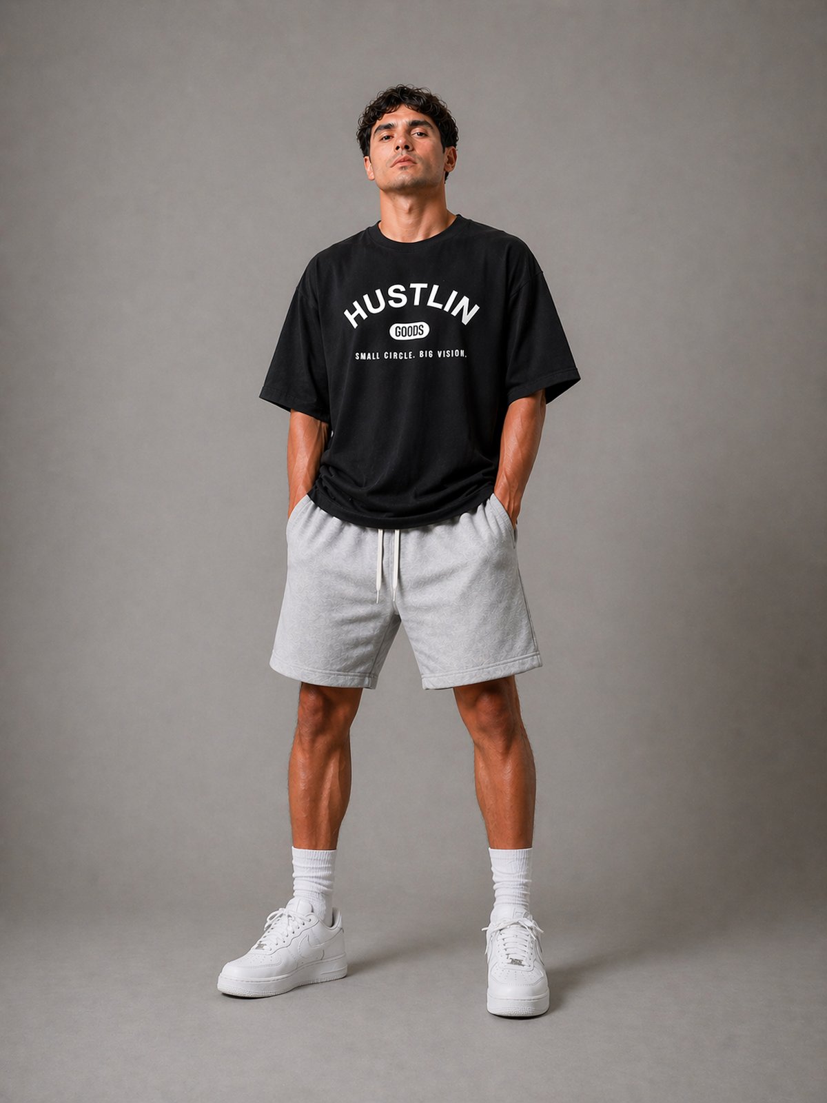 Camiseta Oversized Hustlin Campus