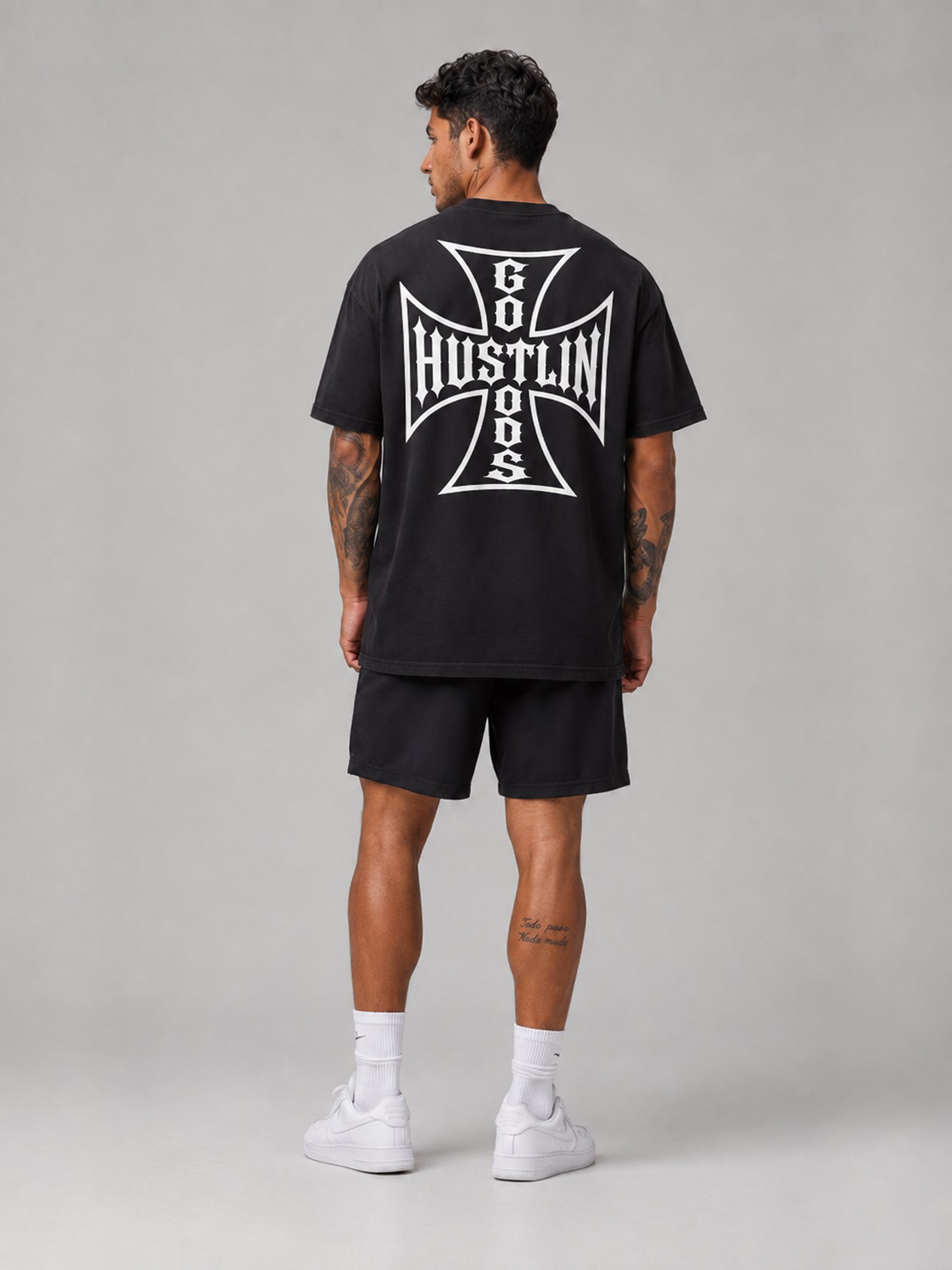 Camiseta Oversized Hustlin Choppers